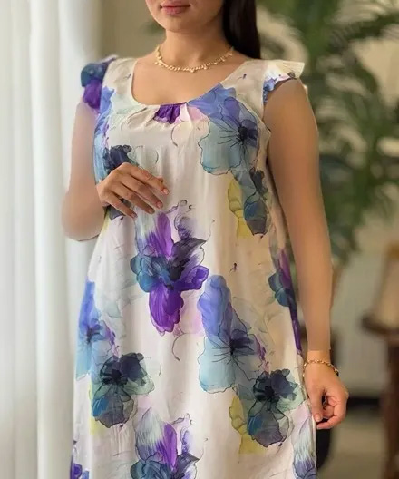 پیراهن سه بعدی زنانه نخی آیناز