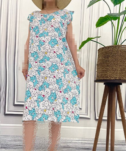 پیراهن زنانه نخی سپیده