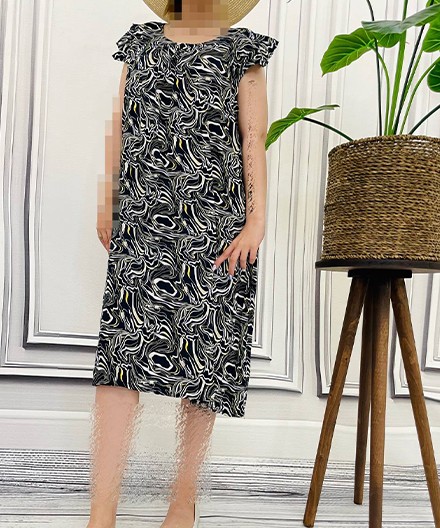 پیراهن زنانه نخی سپیده