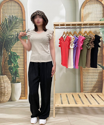 تاپ زنانه کبریتی فرشته