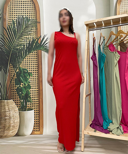 پیراهن زنانه رومی کبریتی