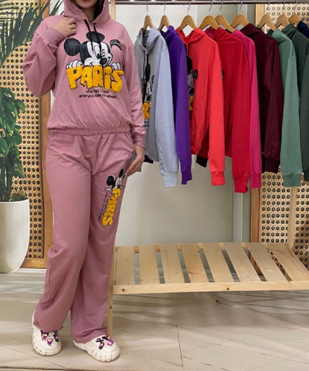 ست هودی شلوار میکی موس