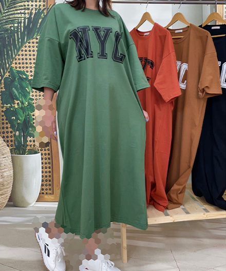 پیراهن لانگ زنانه ی NYC