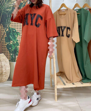 پیراهن لانگ زنانه ی NYC