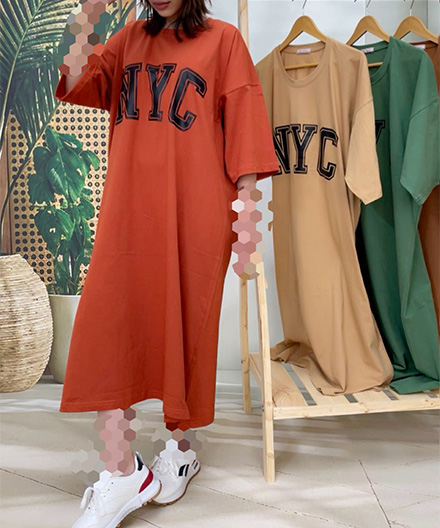 پیراهن لانگ زنانه ی NYC