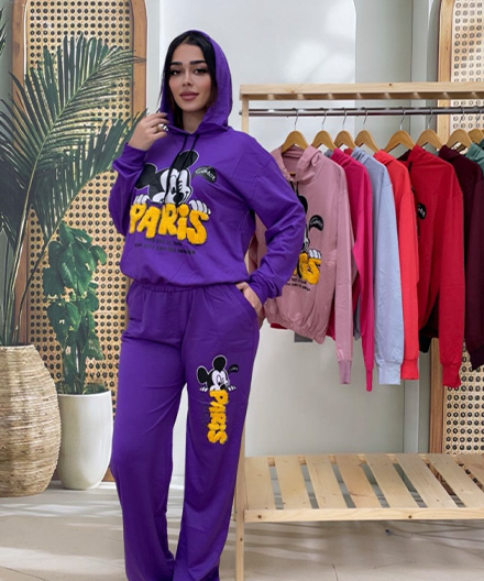 ست هودی شلوار میکی موس