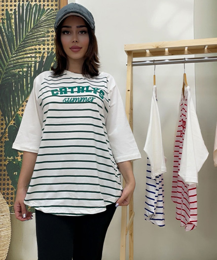 بلوز زنانه راه راه
