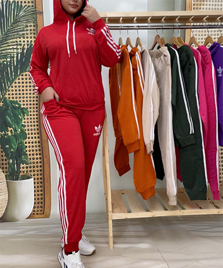 ست هودی شلوار آدیداس