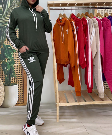 ست هودی شلوار آدیداس