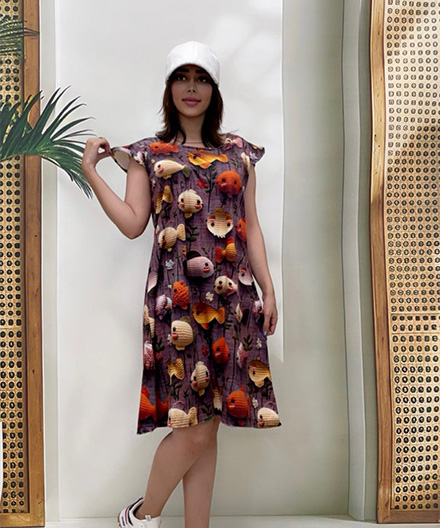 پیراهن مخمل زنانه فرشته