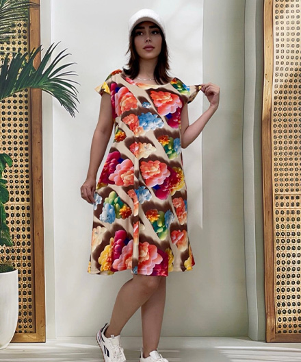 پیراهن مخمل زنانه فرشته