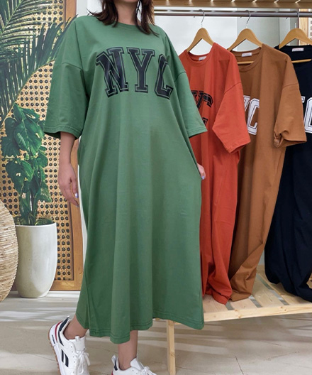 پیراهن لانگ زنانه ی nyc