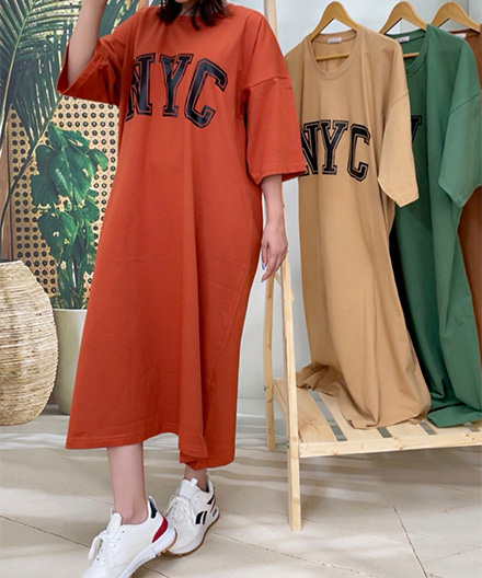پیراهن لانگ زنانه ی nyc