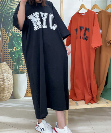پیراهن لانگ زنانه ی nyc