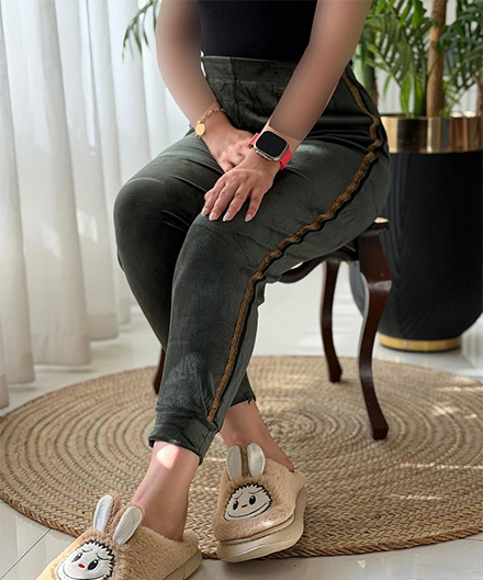 شلوار اسلش مخمل