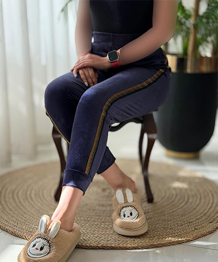 شلوار اسلش مخمل