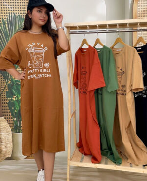 پیراهن لانگ زنانه آیس تی