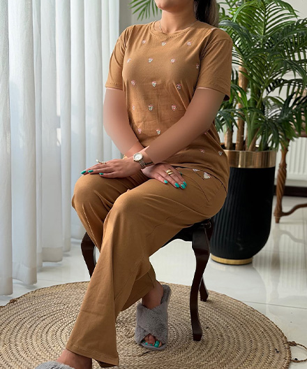 ست تیشرت شلوار پیتزا