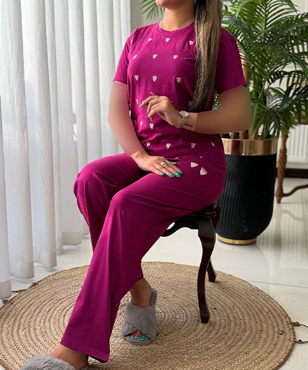 ست تیشرت شلوار پیتزا