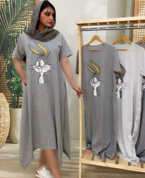 پیراهن لانگ زنانه باگزبانی