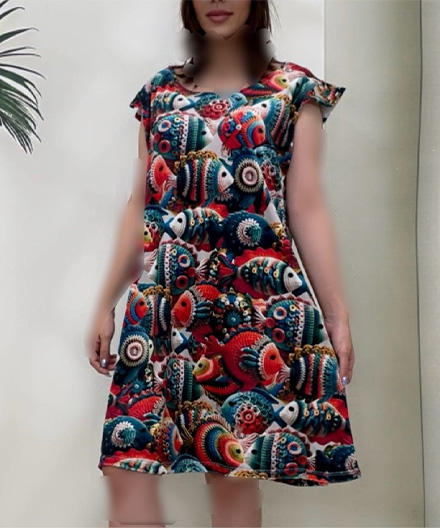 پیراهن مخمل زنانه فرشته