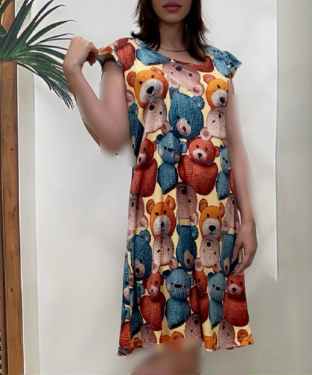 پیراهن مخمل زنانه فرشته