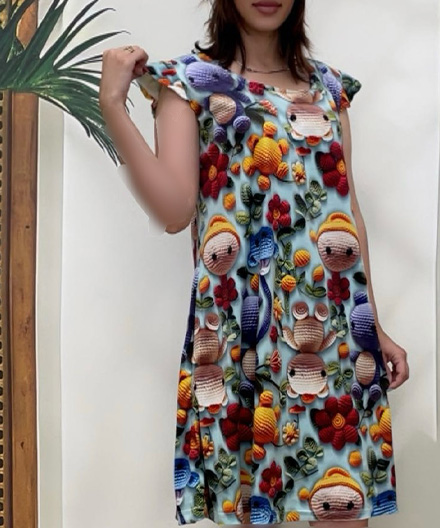 پیراهن مخمل زنانه فرشته