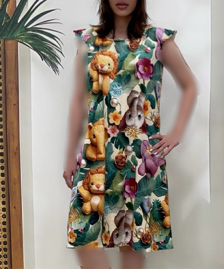 پیراهن مخمل زنانه فرشته