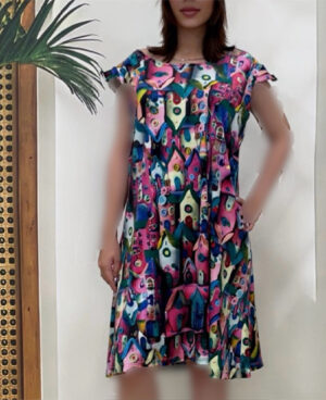 پیراهن مخمل زنانه فرشته