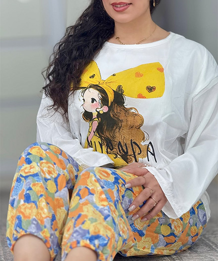 ست بلوز شلوتر زنانه فانتزی