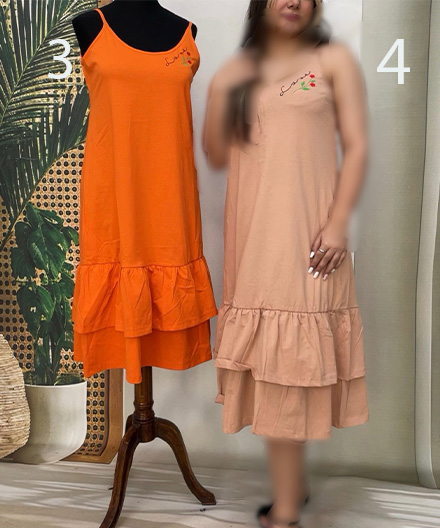 پیراهن دامن دوچین