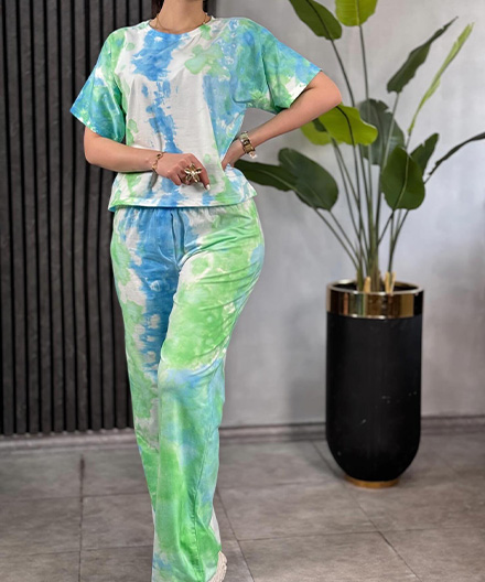 ست زنانه آبرنگی