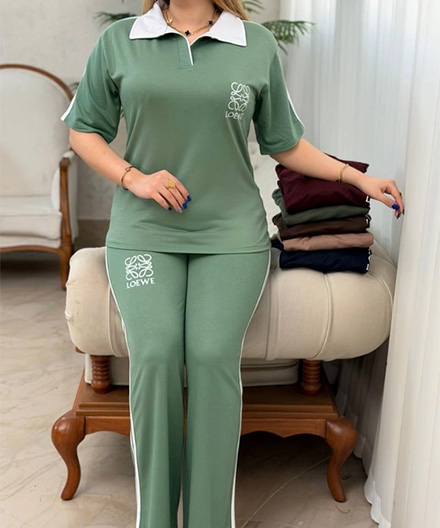 ست بلوزشلوار زنانه loewe