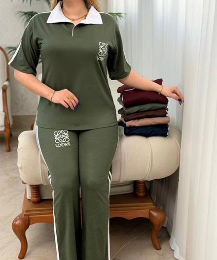 ست بلوزشلوار زنانه loewe