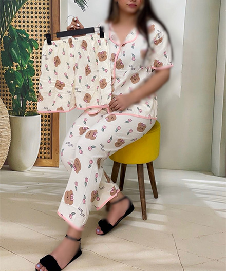 ست جلو دکمه سه تیکه