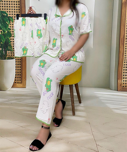 ست جلو دکمه سه تیکه