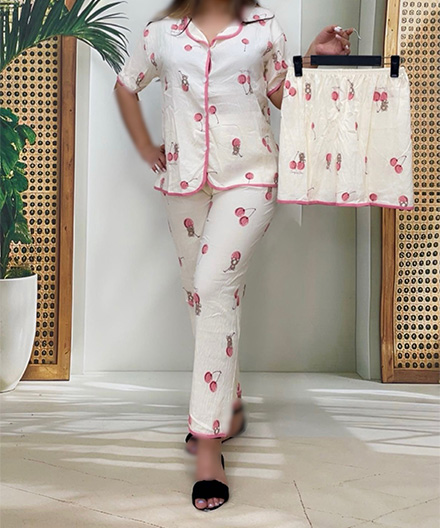 ست جلو دکمه سه تیکه