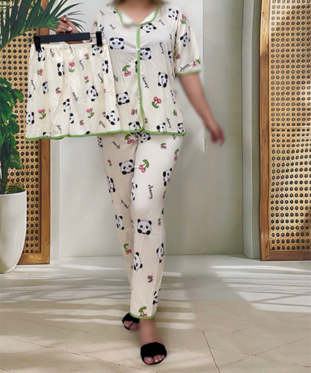 ست جلو دکمه سه تیکه