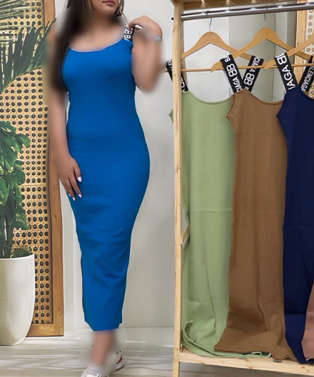 پیراهن ماکسی کبریتی balenciaga