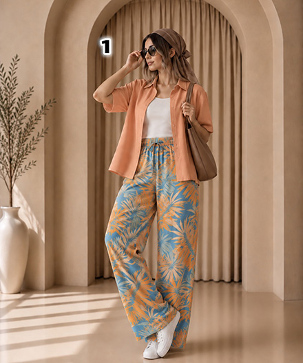 شلوار بوگاتی زنانه سوزان